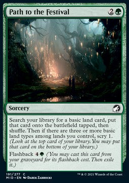 Path to the Festival - Innistrad: Midnight Hunt (Common) [191]