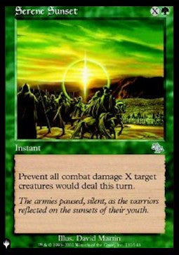 Serene Sunset - The List (Uncommon) [131]