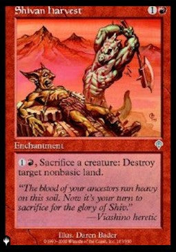 Shivan Harvest - The List (Uncommon) [167]