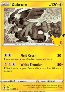 Zekrom - Celebrations (Holo Rare) [010]