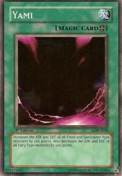 Yami (V.1 - Common) - Legend of Blue Eyes White Dragon (Common) [LOB-040]