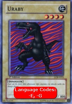 Uraby (V.1 - Common) - Legend of Blue Eyes White Dragon (Common) [LOB-055]