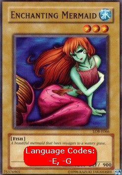 Enchanting Mermaid (V.1 - Common) - Legend of Blue Eyes White Dragon (Common) [LOB-066]