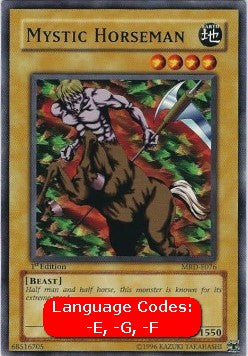 Mystic Horseman (V.1 - Common) - Metal Raiders (Common) [MRD-076]