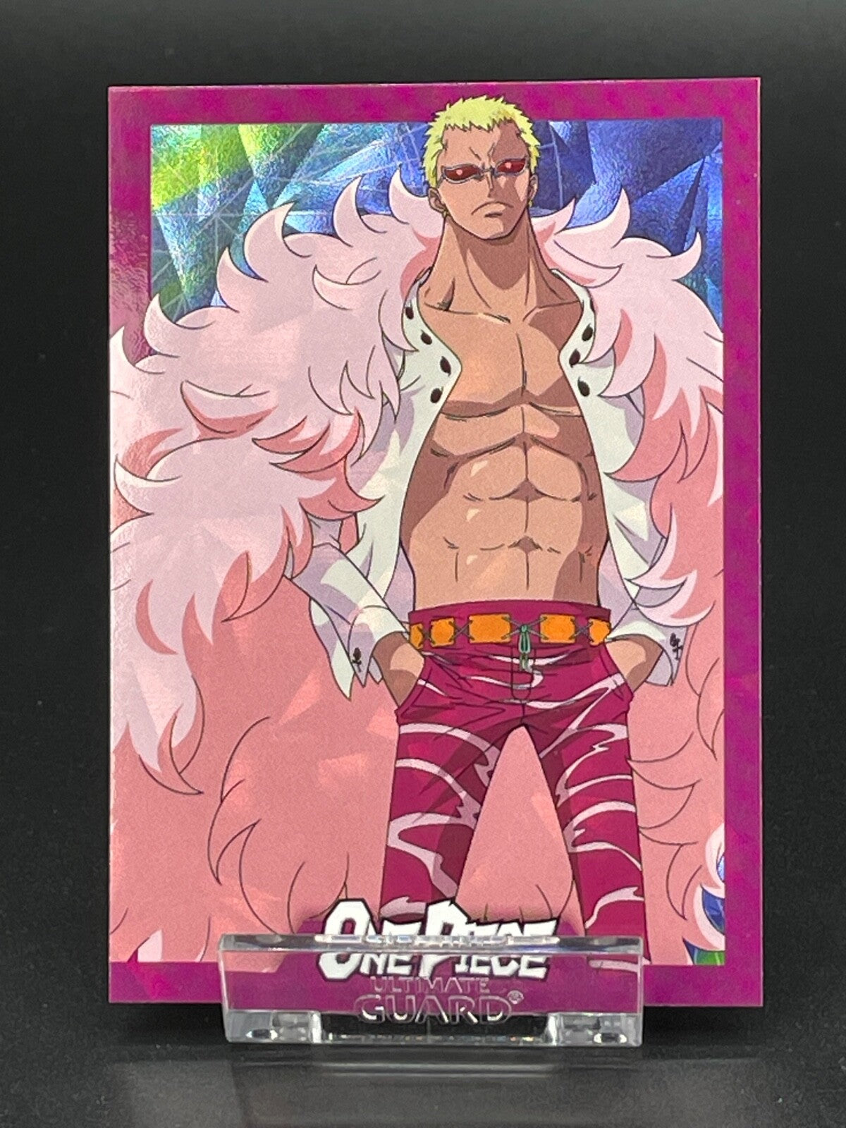 Panini One Piece 25th Anniversary Karte Nr. 107 Don Flamingo Rainbow Parallel