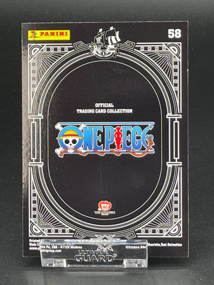 Panini One Piece 25th Anniversary Karte Nr. 58 Sir Crocodile Rainbow Parallel