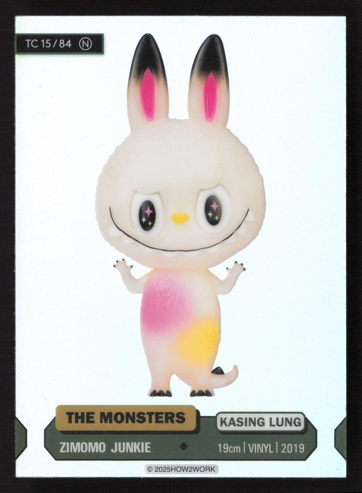 Labubu The Monsters Series 3 - How2Work – TC 15/84 N Zimomo Junkie