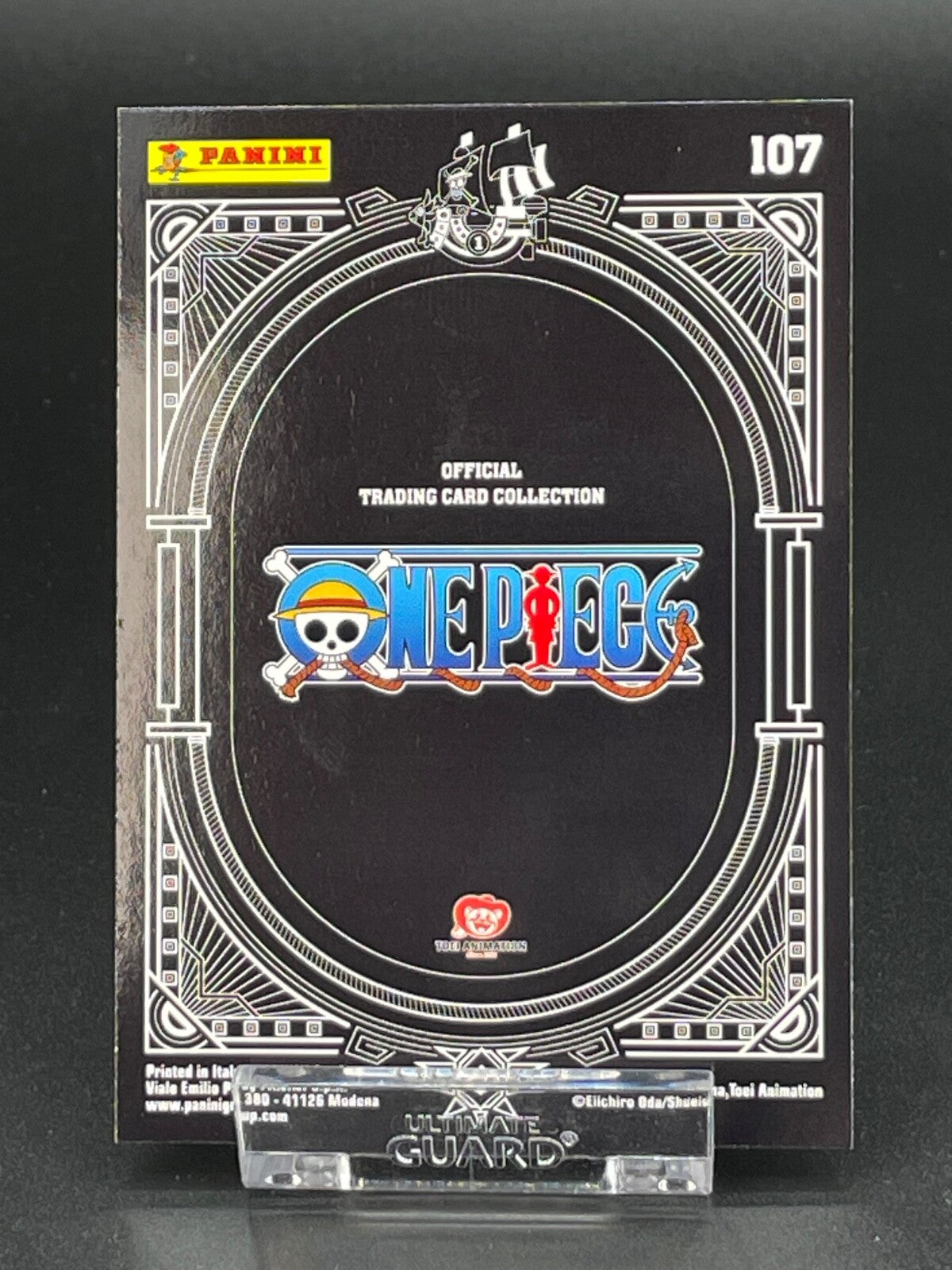 Panini One Piece 25th Anniversary Karte Nr. 107 Don Flamingo Rainbow Parallel