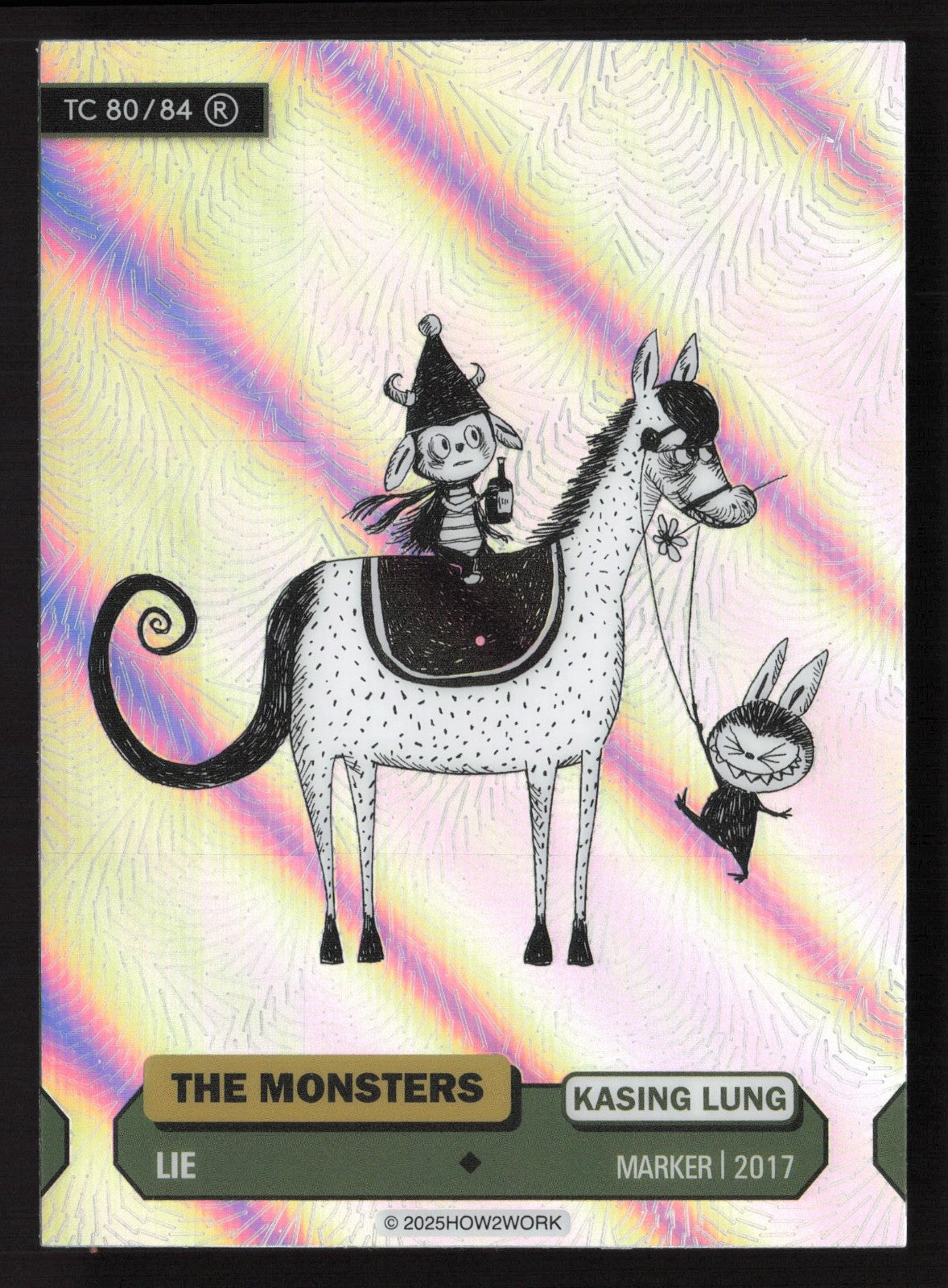 Labubu The Monsters Series 3 - How2Work – TC 80/84 R Lie