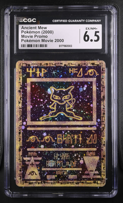 Pokémon Ancient Mew CGC 6.5 Movie Promo