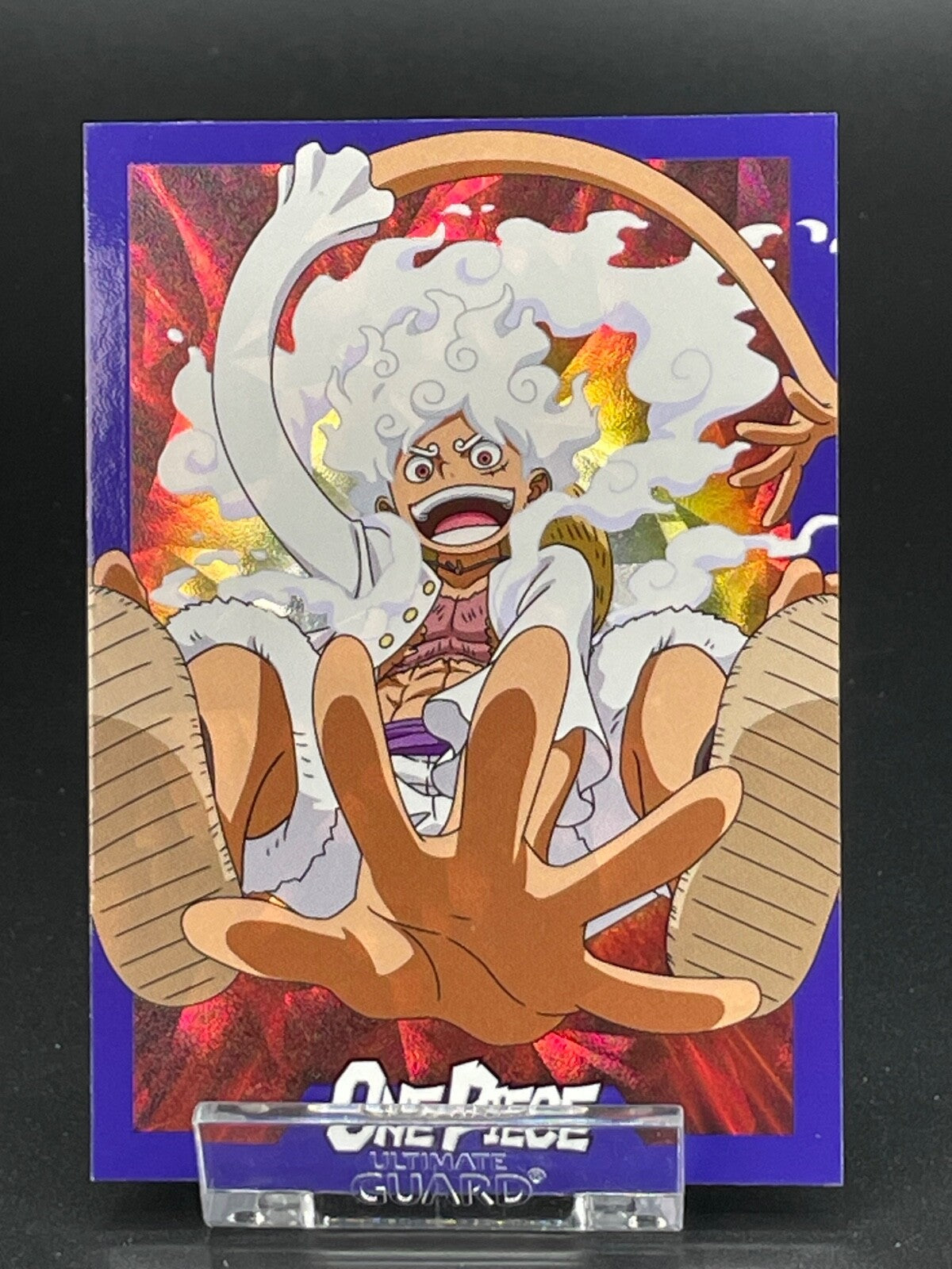 Panini One Piece 25th Anniversary Karte Nr. 8 Monkey D. Ruffy Rainbow Parallel