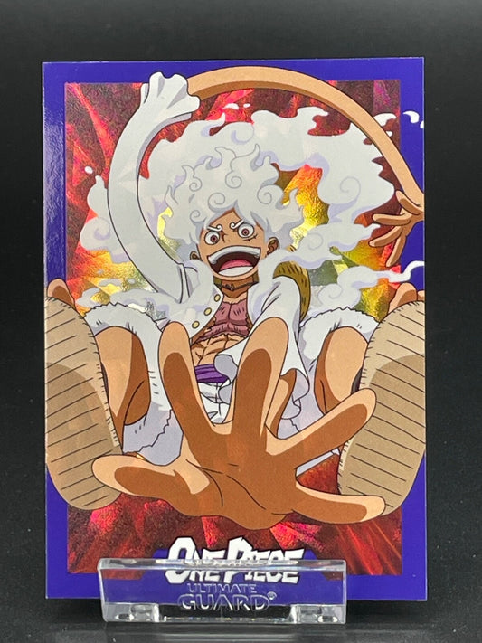 Panini One Piece 25th Anniversary Karte Nr. 8 Monkey D. Ruffy Rainbow Parallel