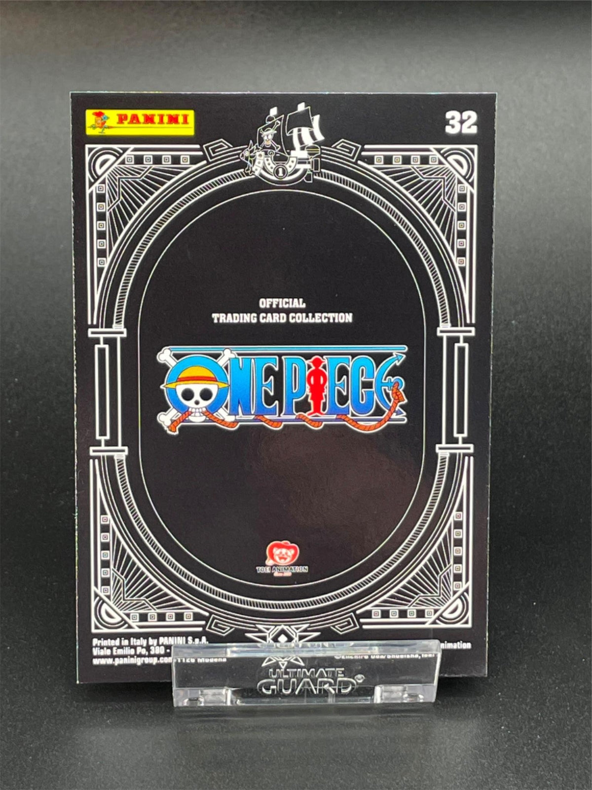 Panini One Piece 25th Anniversary Karte Nr. 32 - Brook - Rainbow Parallel