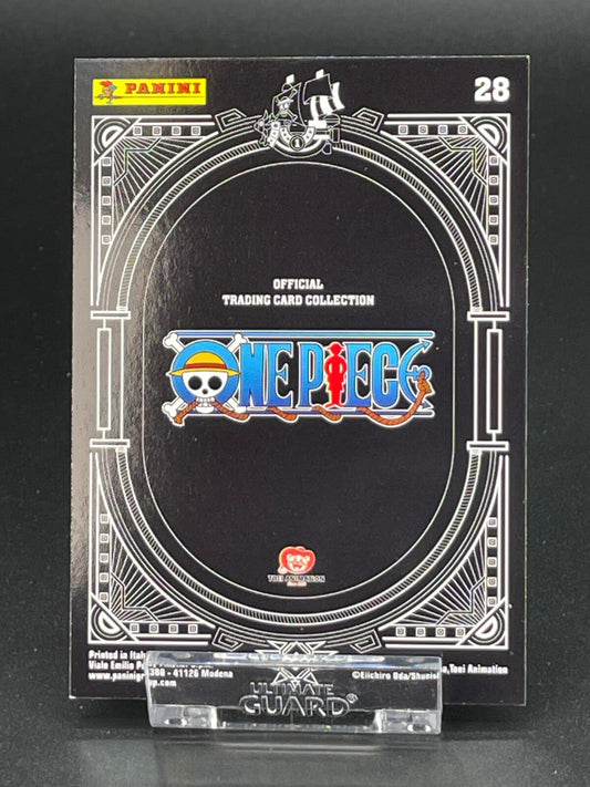 Panini One Piece 25th Anniversary Karte Nr. 28 Franky Rainbow Parallel