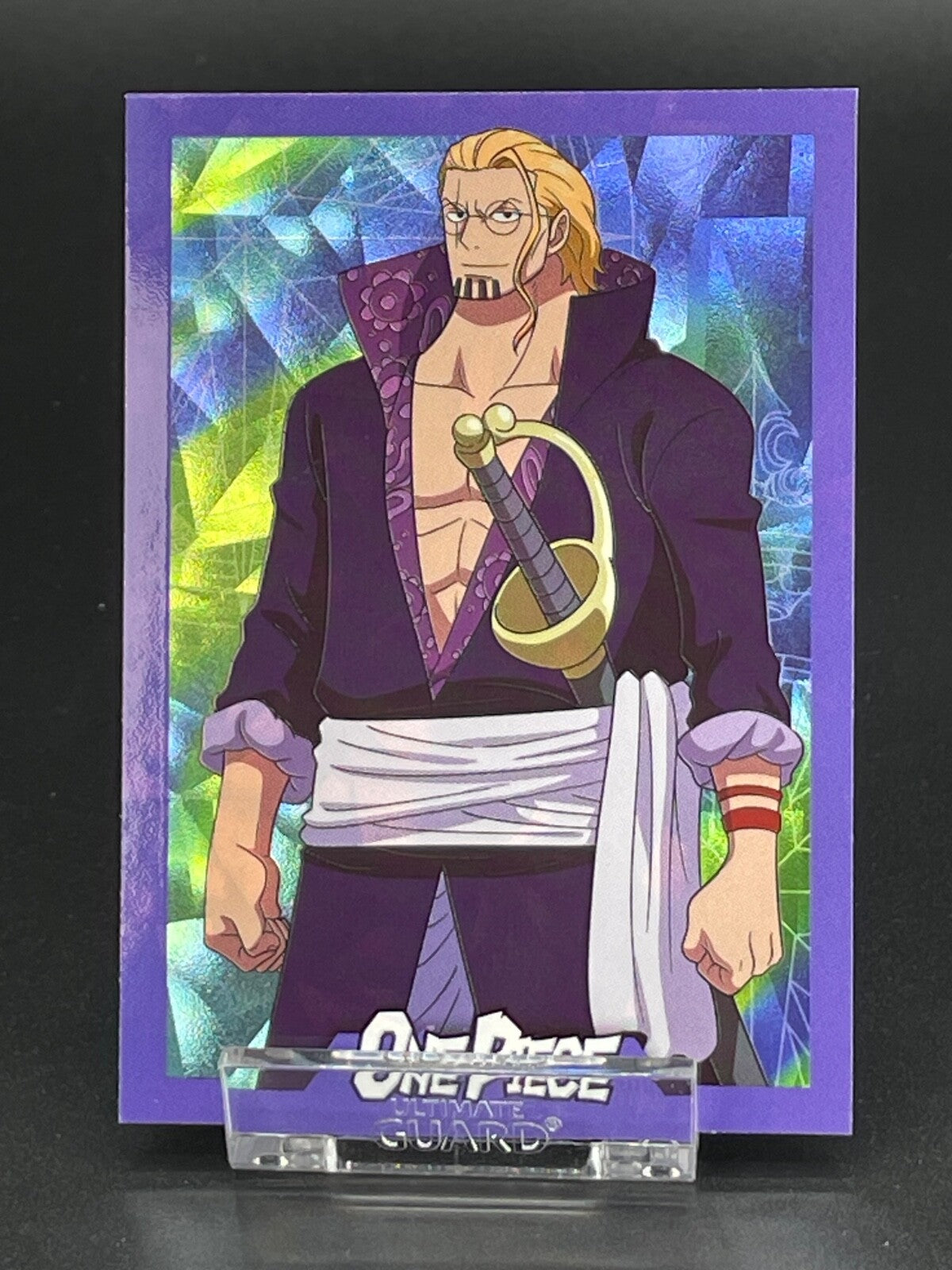 Panini One Piece 25th Anniversary Karte Nr. 97 Rayleigh Rainbow Parallel