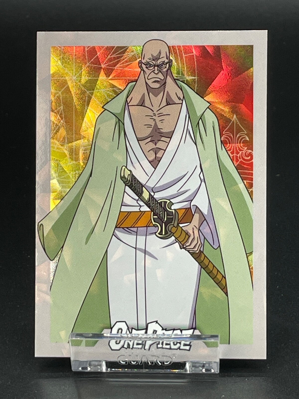 Panini One Piece 25th Anniversary Karte Nr. 125 Die Fünf Weisen Rainbow Parallel