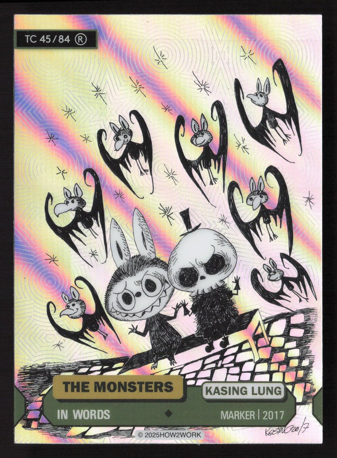 Labubu The Monsters Series 3 - How2Work – TC 45/84 R In Words