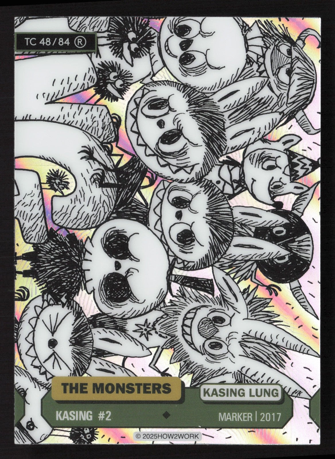 Labubu The Monsters Series 3 - How2Work – TC 48/84 R Kasing #2