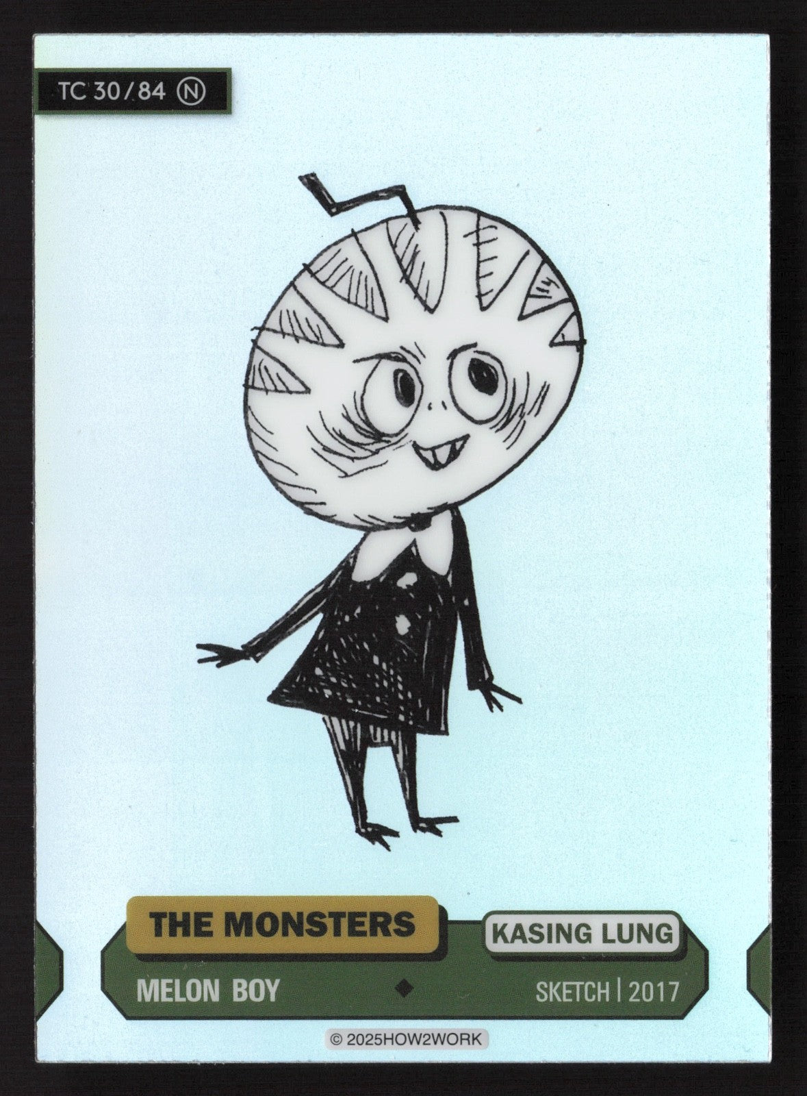 Labubu The Monsters Series 3 - How2Work – TC 30/84 N Melon Boy
