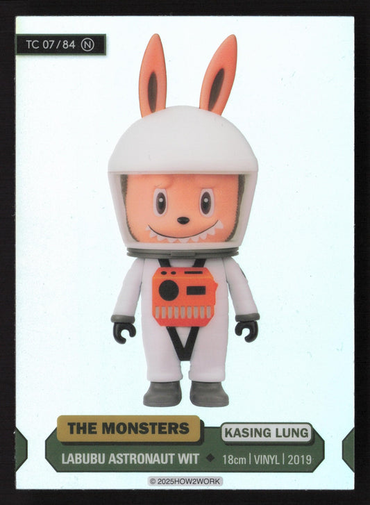 Labubu The Monsters Series 3 - How2Work – TC 07/84 N Labubu Astronaut Wit