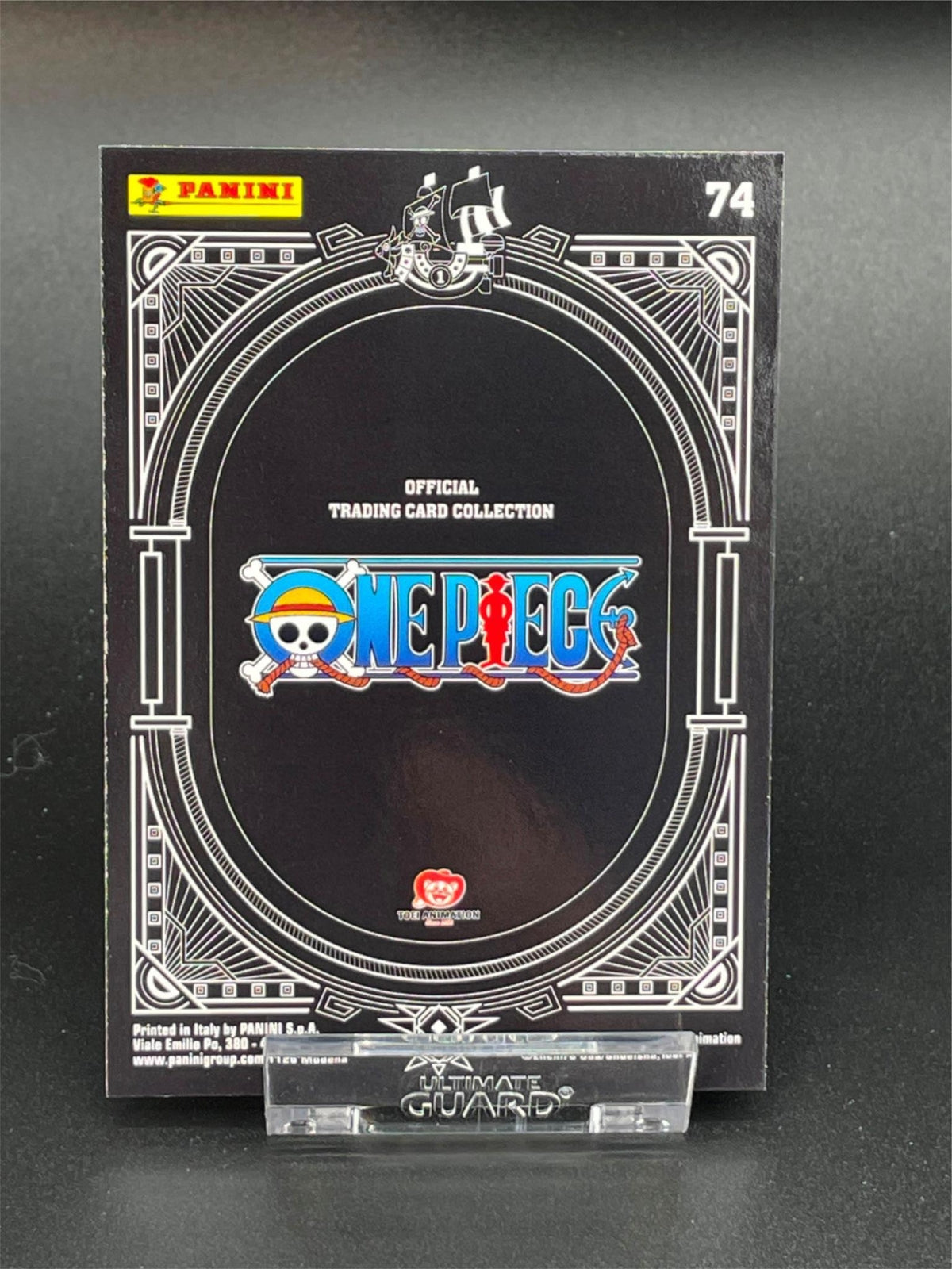 Panini One Piece 25th Anniversary Karte Nr. 74 - Shiryu - Rainbow Parallel