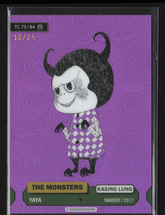 Labubu The Monsters Series 3 - How2Work – TC 73/84 PR Yaya - Serealized 10/25