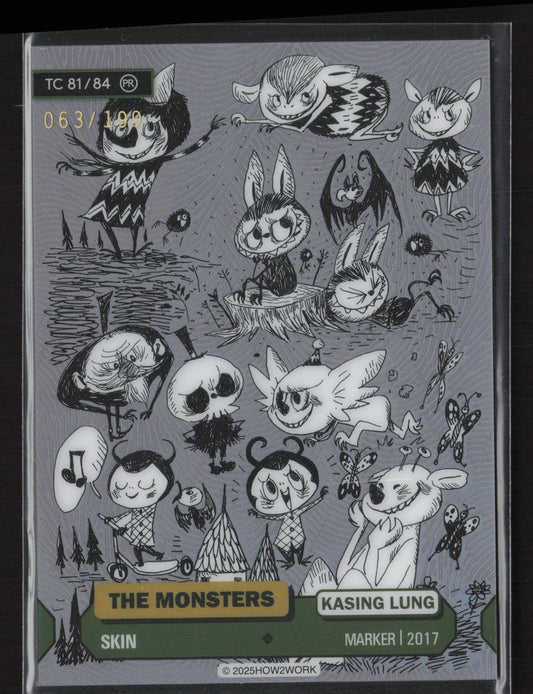 Labubu The Monsters Series 3 - How2Work – TC 81/84 PR Skin - Serealized 63/199