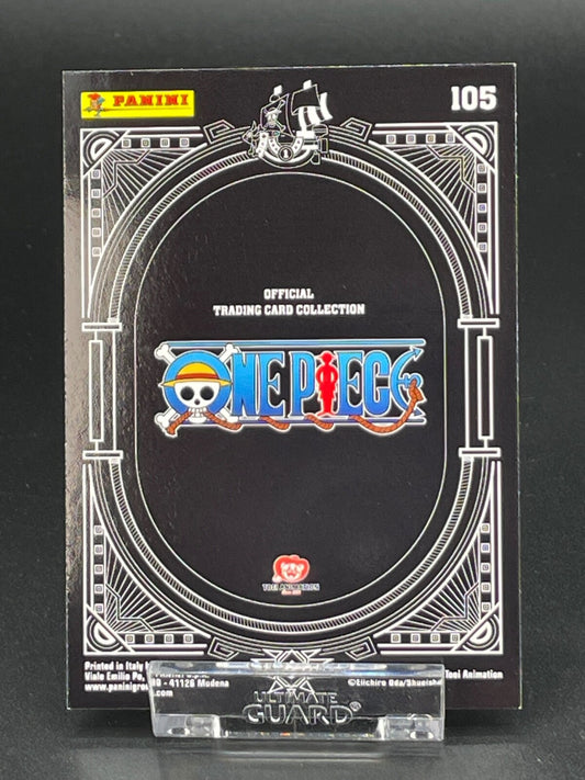 Panini One Piece 25th Anniversary Karte Nr. 105 Bartholomäus Rainbow Parallel