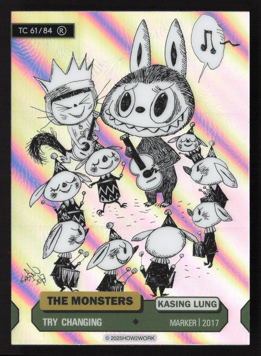 Labubu The Monsters Series 3 - How2Work – TC 61/84 R Try Changing