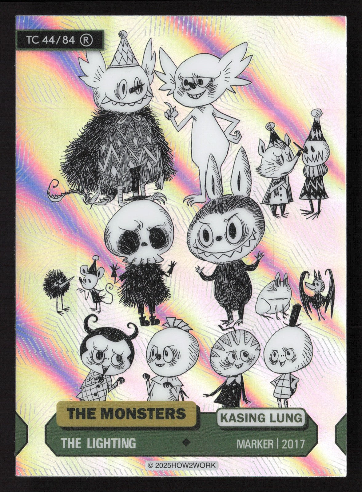 Labubu The Monsters Series 3 - How2Work – TC 44/84 R The Lightning