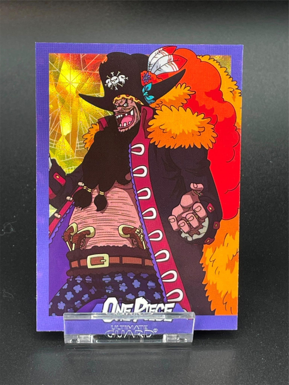 Panini One Piece 25th Anniversary Karte Nr. 73 -Marshall D.- Rainbow Parallel
