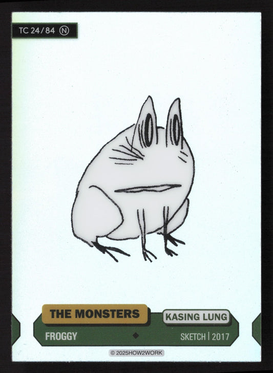 Labubu The Monsters Series 3 - How2Work – TC 24/84 N Froggy