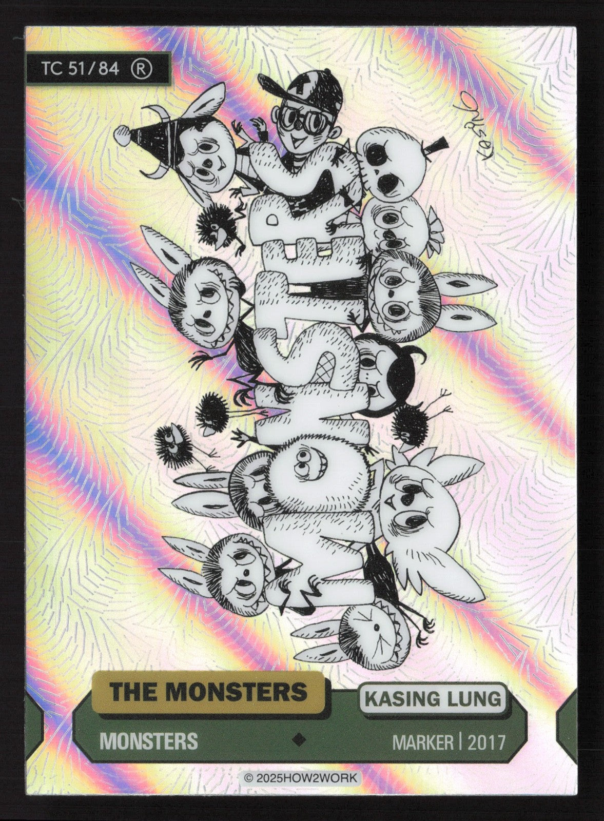 Labubu The Monsters Series 3 - How2Work – TC 51/84 R Monsters