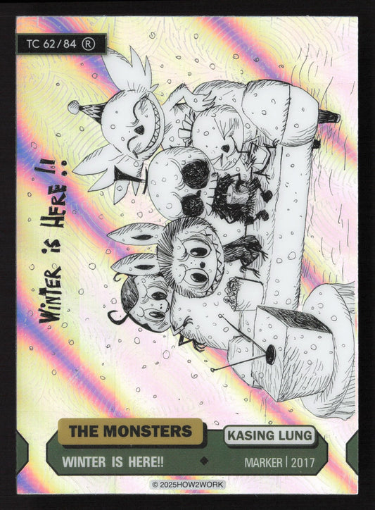Labubu The Monsters Series 3 - How2Work – TC 62/84 R Try Winter Is Here!!