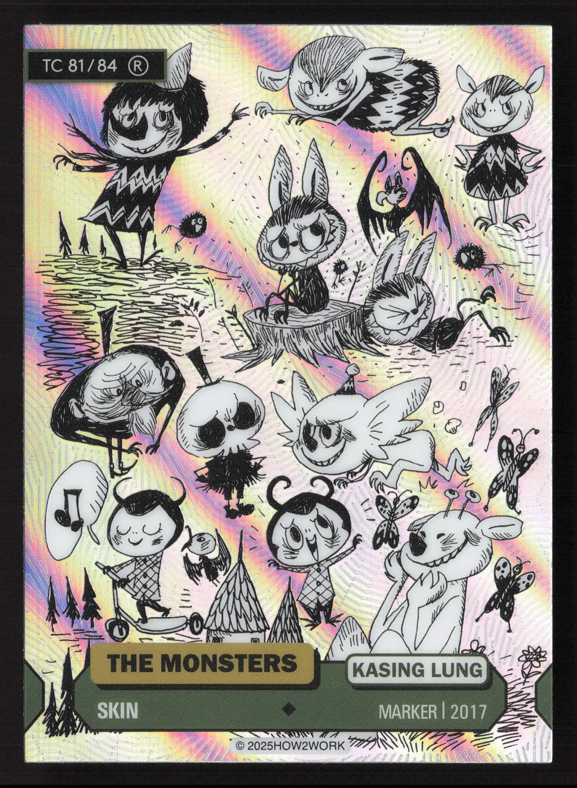 Labubu The Monsters Series 3 - How2Work – TC 81/84 R Skin