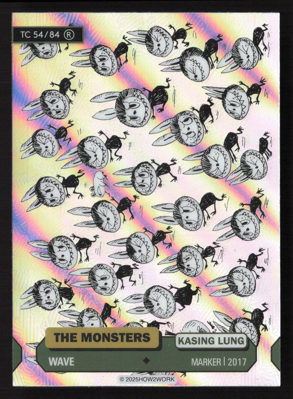Labubu The Monsters Series 3 - How2Work – TC 54/84 R Wave