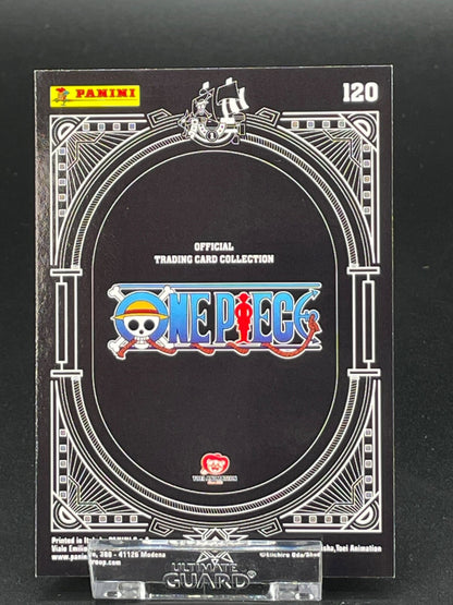 Panini One Piece 25th Anniversary Karte Nr. 120 Rob Lucci Rainbow Parallel