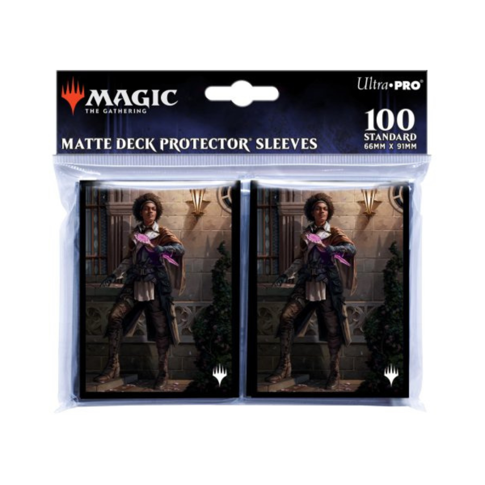 Magic: The Gathering Matte Deck Protector Sleeves mit Planeswalker-Artwork – 100 Standard-Kartenhüllen 66×91 mm von Ultra Pro für MTG-Decks und Turnierschutz
