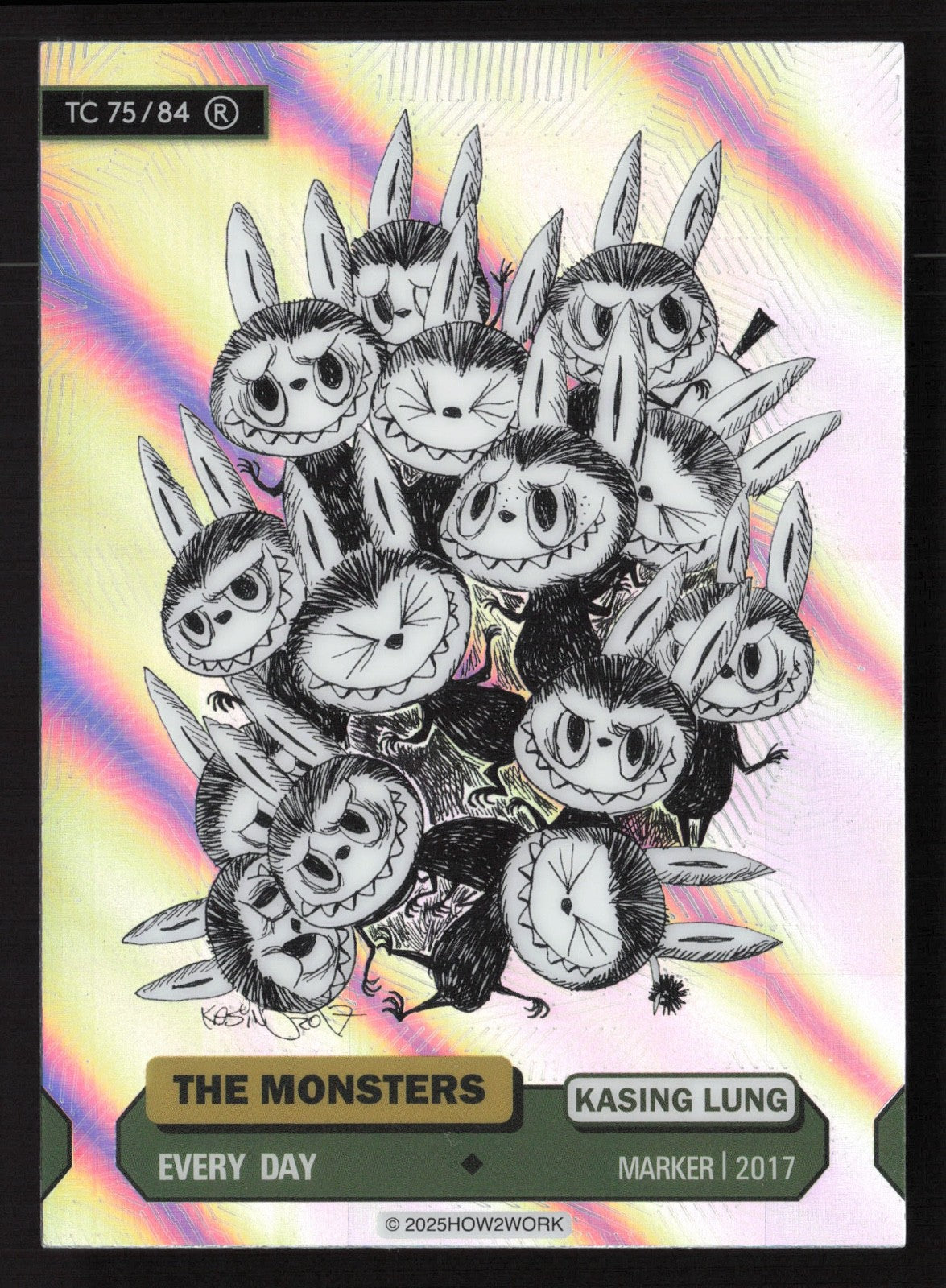 Labubu The Monsters Series 3 - How2Work – TC 75/84 R Every Day