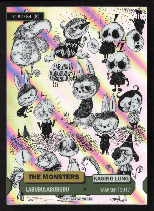 Labubu The Monsters Series 3 - How2Work – TC 82/84 R Labubulabububu