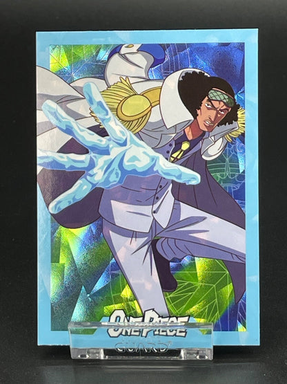 Panini One Piece 25th Anniversary Karte Nr. 114 Aokiji Kuzan Rainbow Parallel