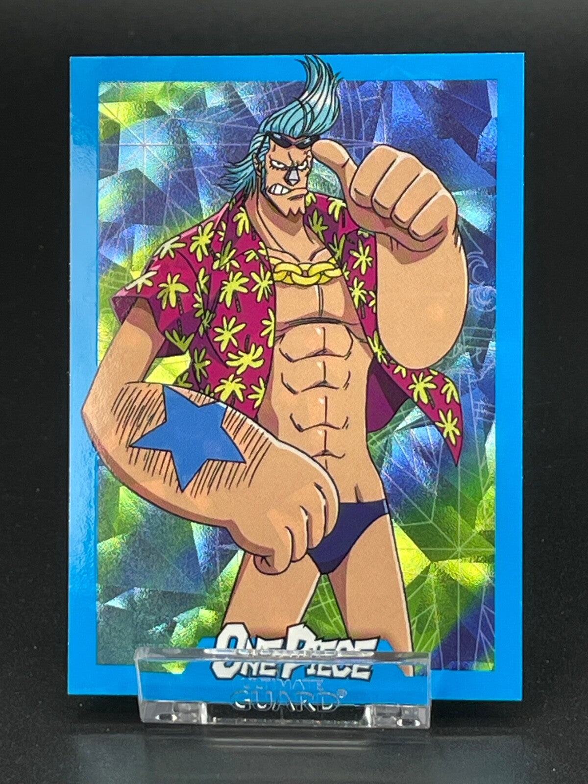 Panini One Piece 25th Anniversary Karte Nr. 28 Franky Rainbow Parallel