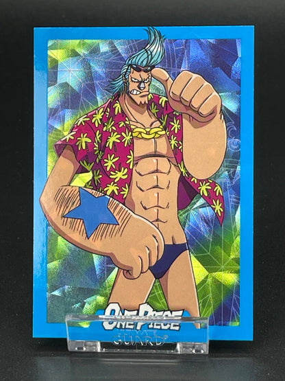 Panini One Piece 25th Anniversary Karte Nr. 28 Franky Rainbow Parallel