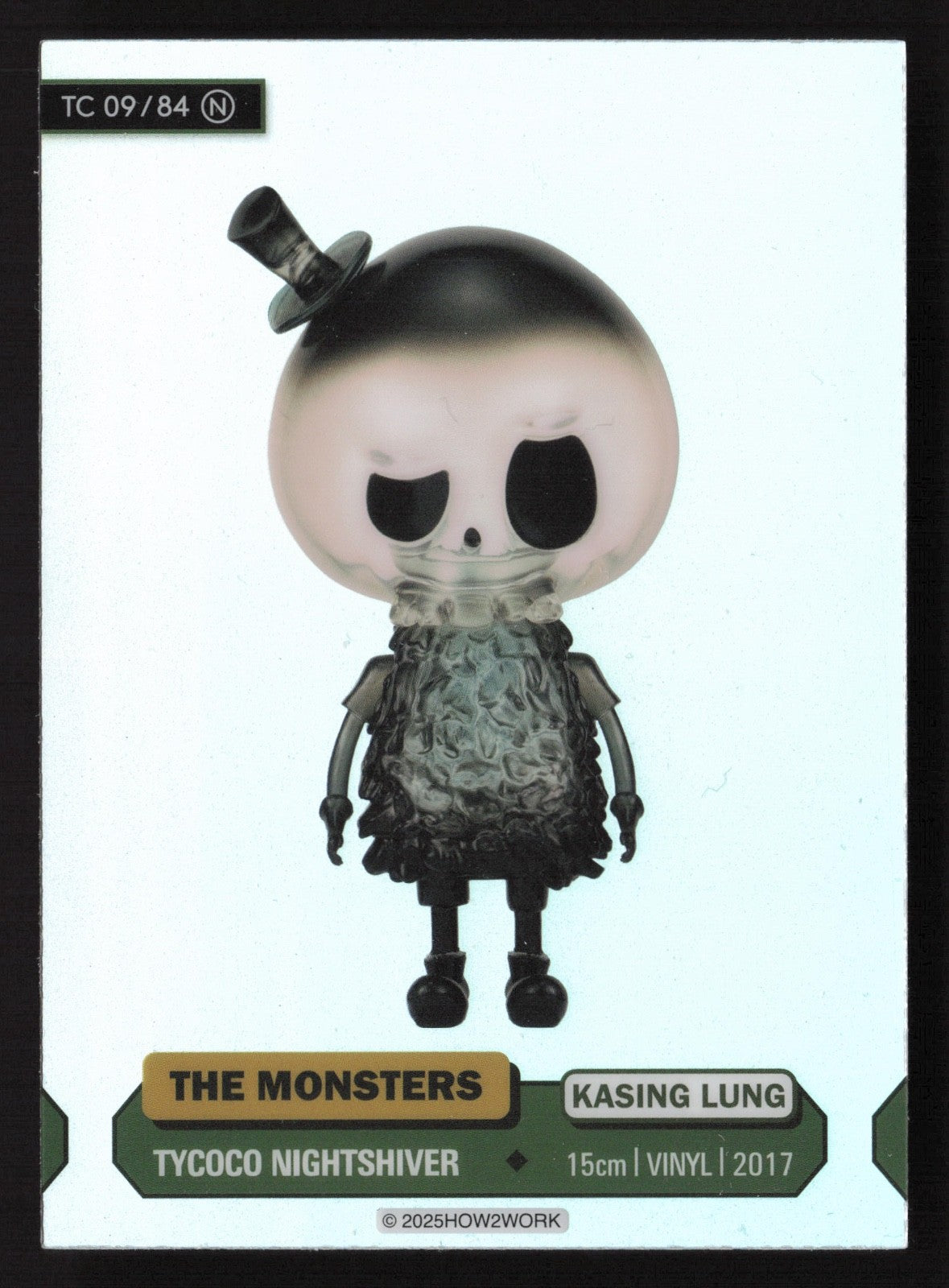 Labubu The Monsters Series 3 - How2Work – TC 09/84 N Tycoco Nightshiver