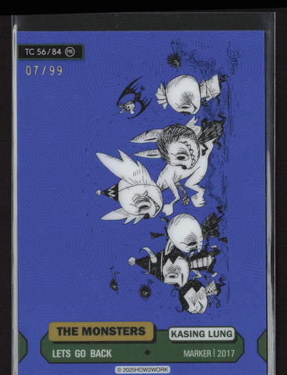 Labubu Series 3 - How2Work – TC 56/84 PR Lets Go Back - Serealized 07/99