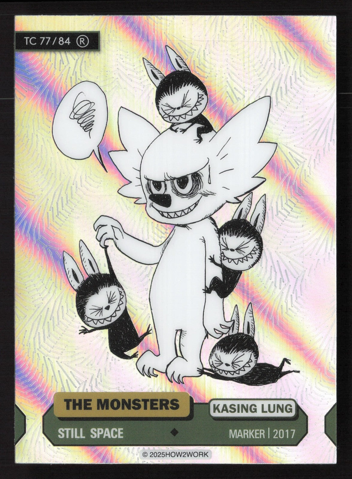 Labubu The Monsters Series 3 - How2Work – TC 77/84 R Still Space