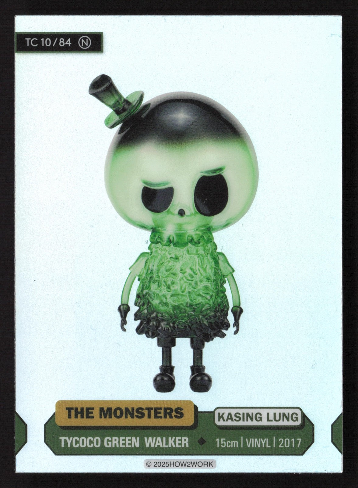 Labubu The Monsters Series 3 - How2Work – TC 10/84 N Tycoco Green Walker