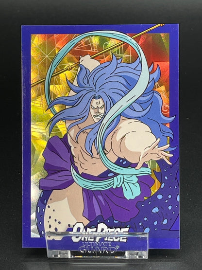 Panini One Piece 25th Anniversary Karte Nr. 128 Fukaboshi Rainbow Parallel