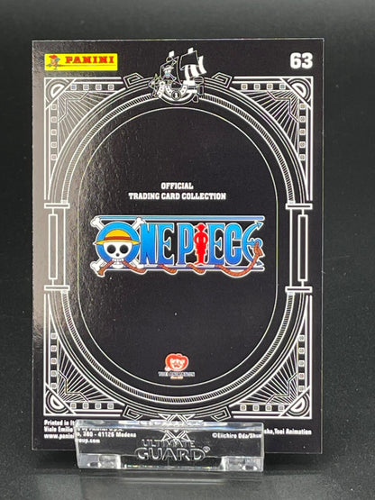Panini One Piece 25th Anniversary Karte Nr. 63 Caesar Crown Rainbow Parallel