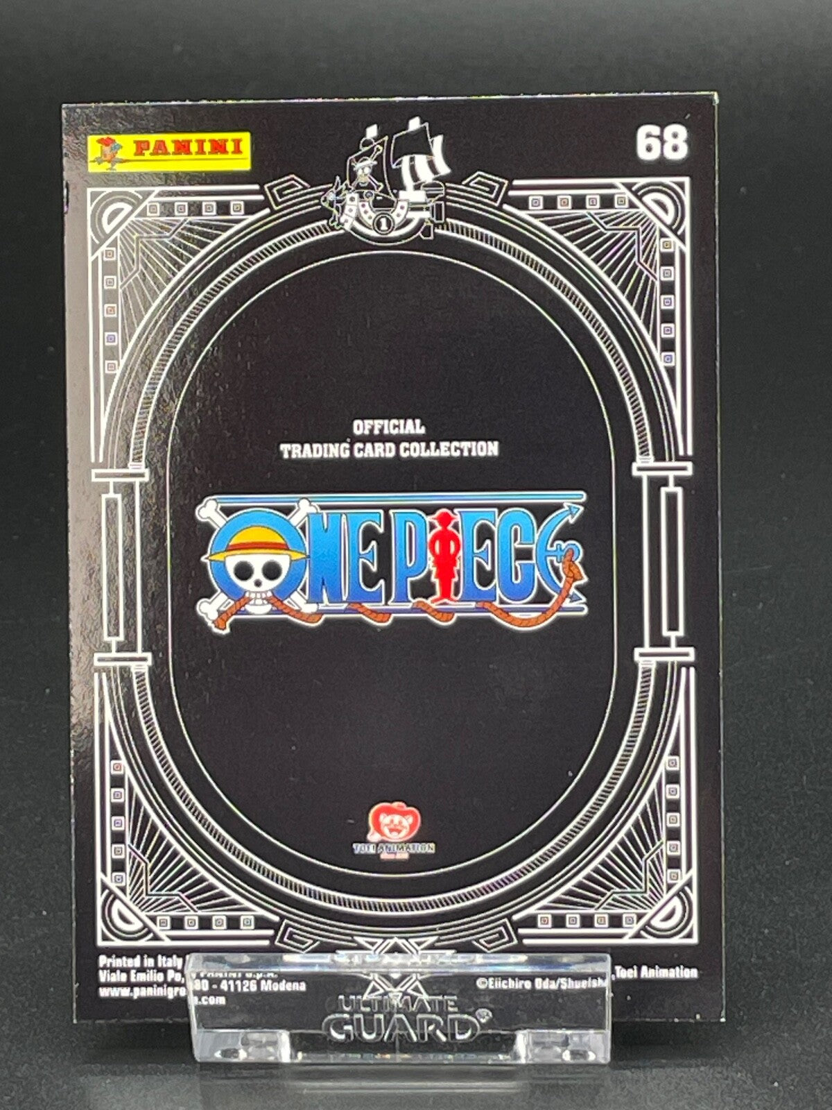 Panini One Piece 25th Anniversary Karte Nr. 68 Scratchmen Apoo Rainbow Parallel